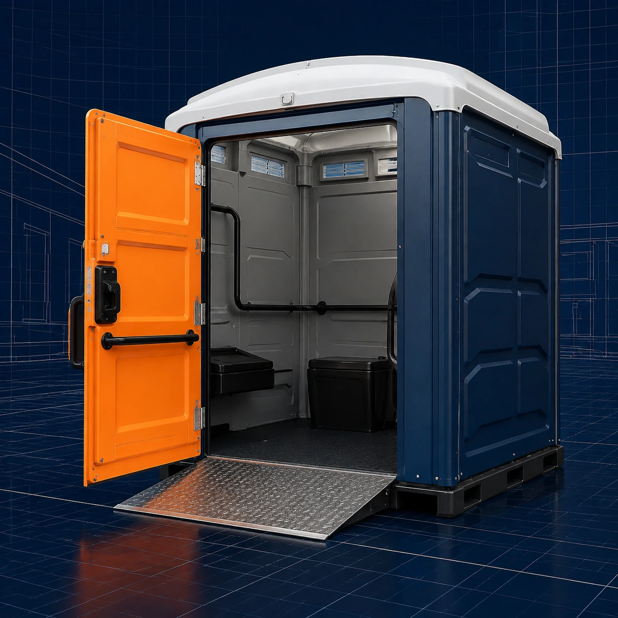 Portable restroom rental planning for Orrstown, PA